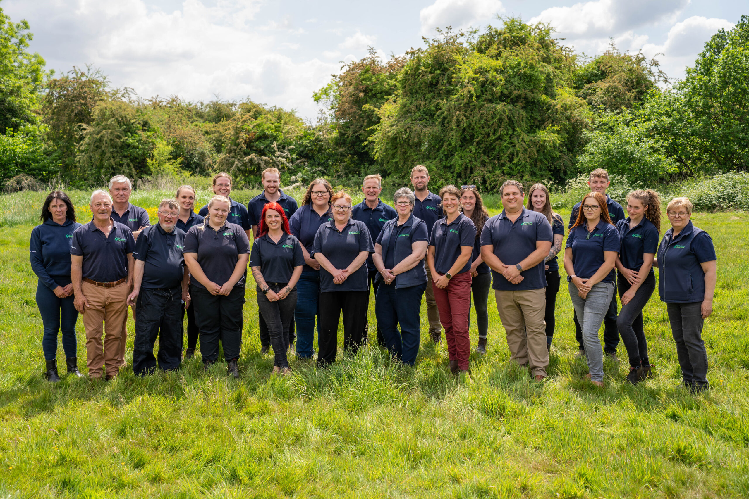 Willows Farm Vets - Team (HQ Print) 001